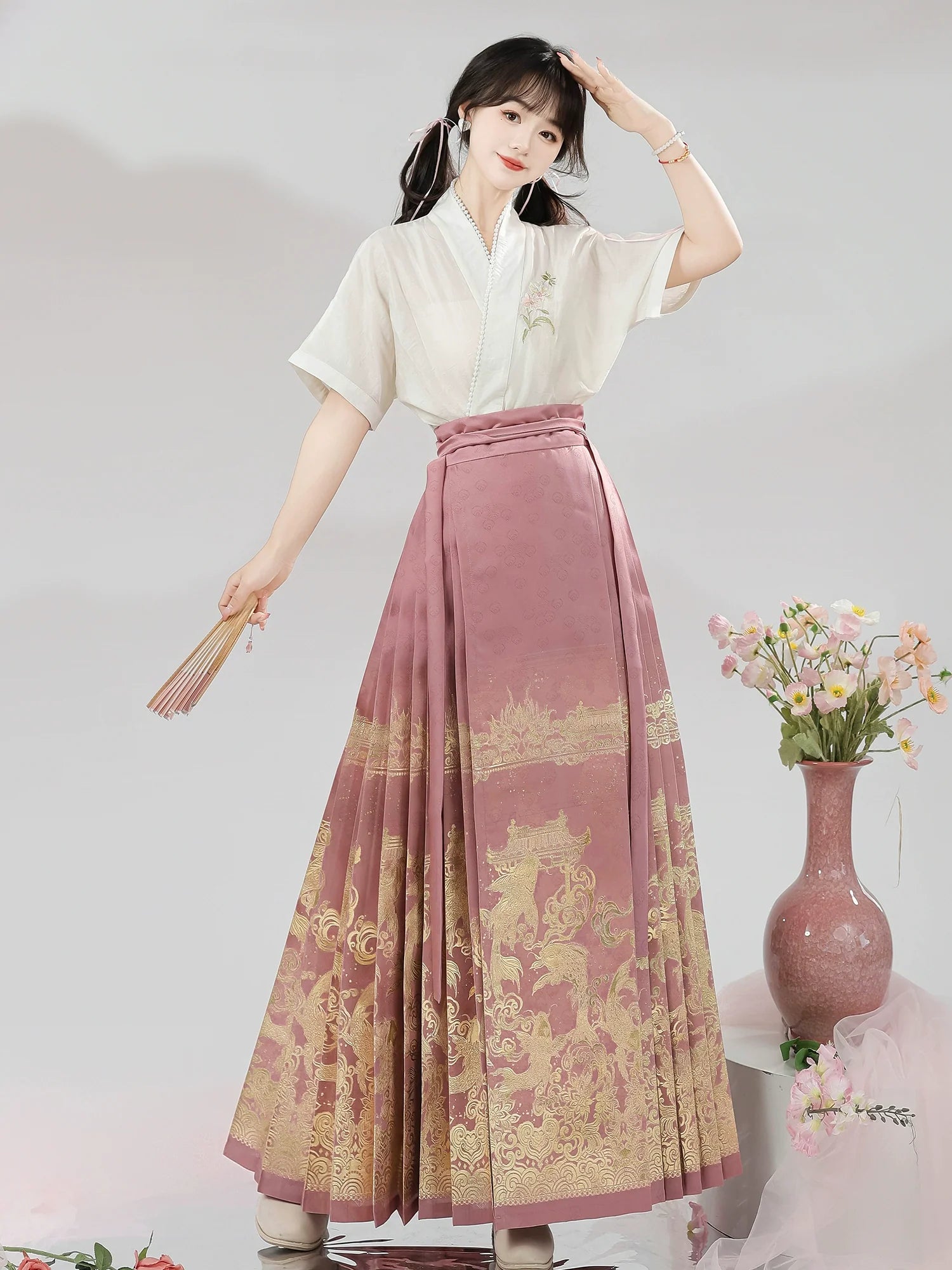 "梦鲤" Ming Dynasty Hanfu Set