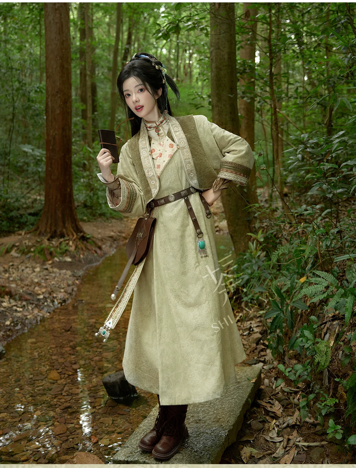 "无邪曲" Modern-style Hanfu Set