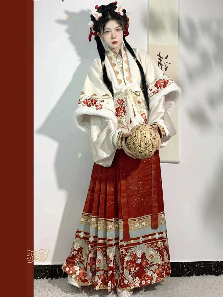 "夕舟"Ming-Dynasty Hanfu Set