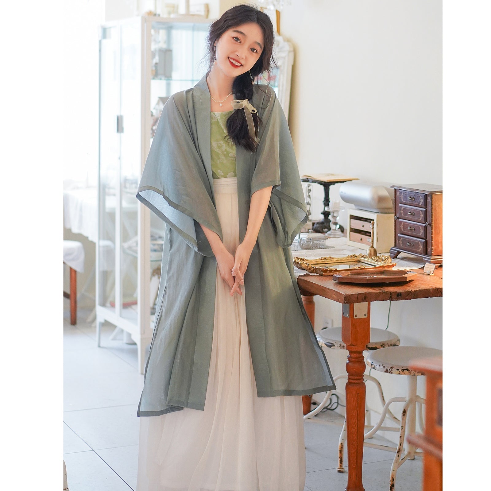 "灵月"  Casual Modern Style Hanfu