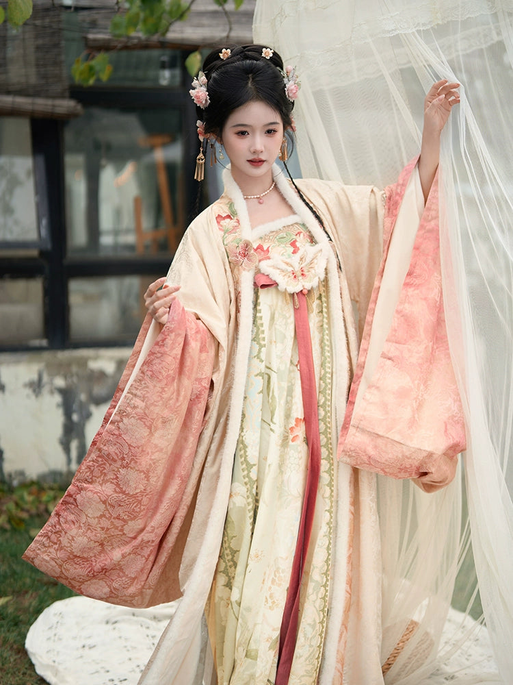 [茶马一梦] TEA HORSE DREAM WINTER LARGE SLEEVE HANFU SET