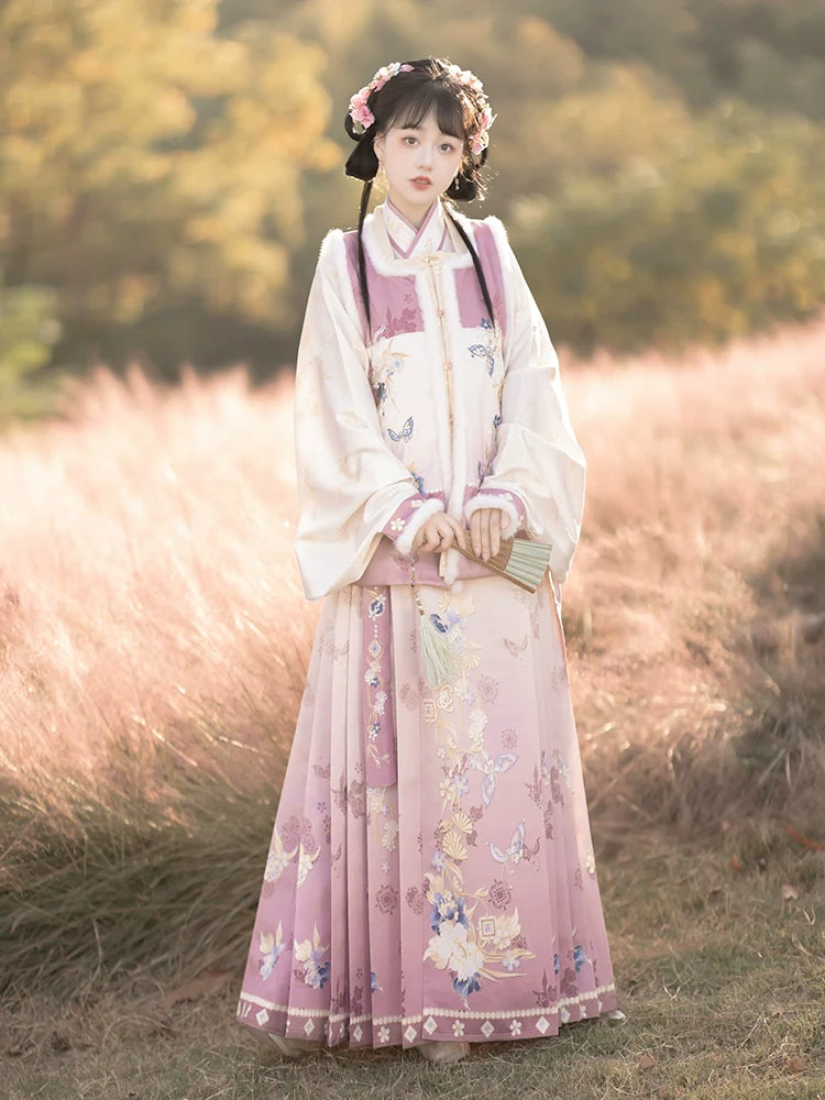 "芙蕖"Ming-Dynasty Hanfu Set