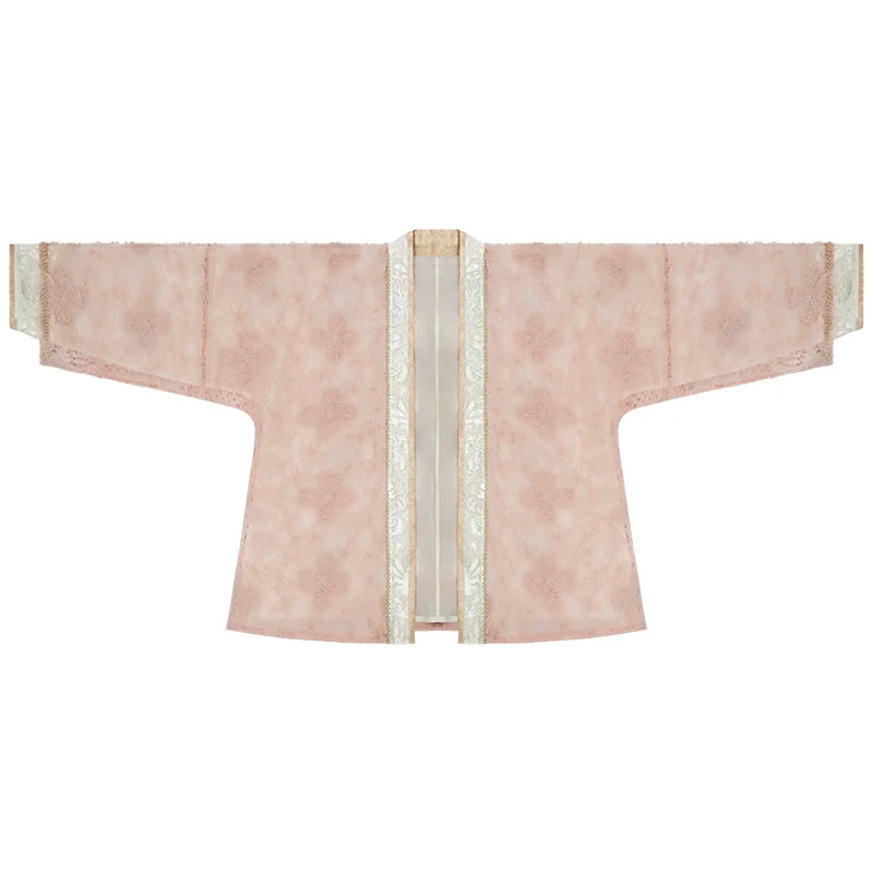 "桃雾朝烟" Modern Hanfu Set