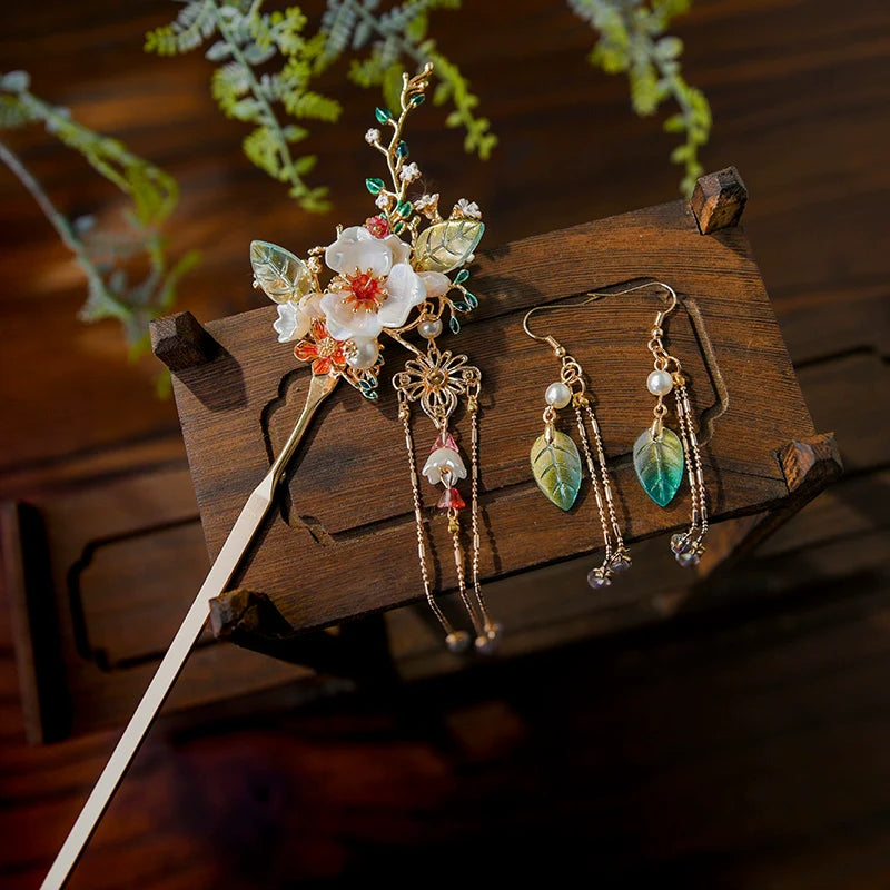 "云汐" tassel Hairpin