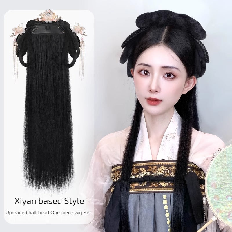 夕颜 XIYAN One-piece Wig Hairpiece