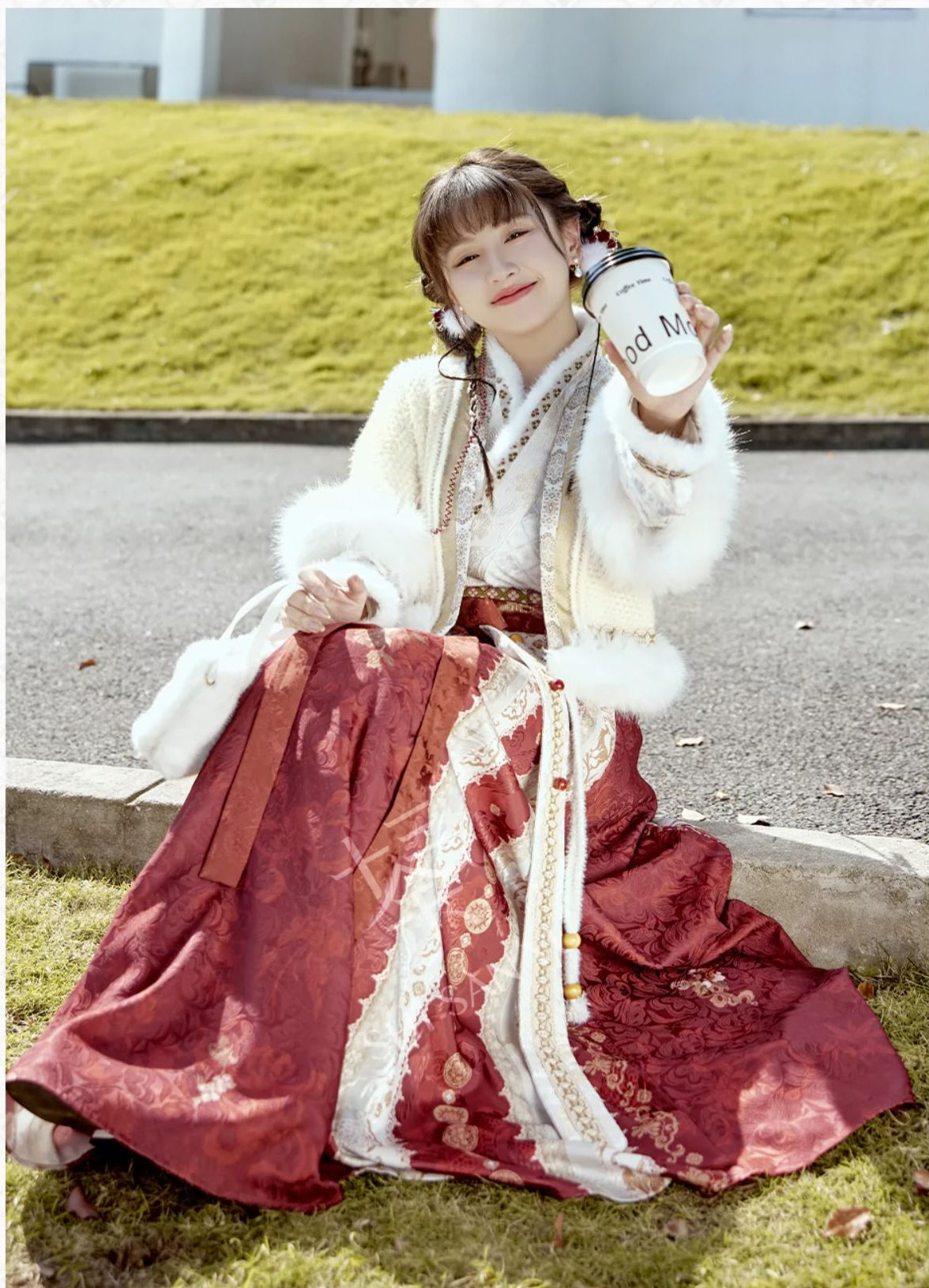 "如意灯"Modern Hanfu Set