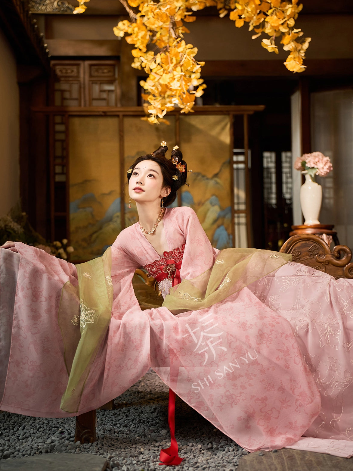 NIGHTFALL BLOOM MODERN HANFU
