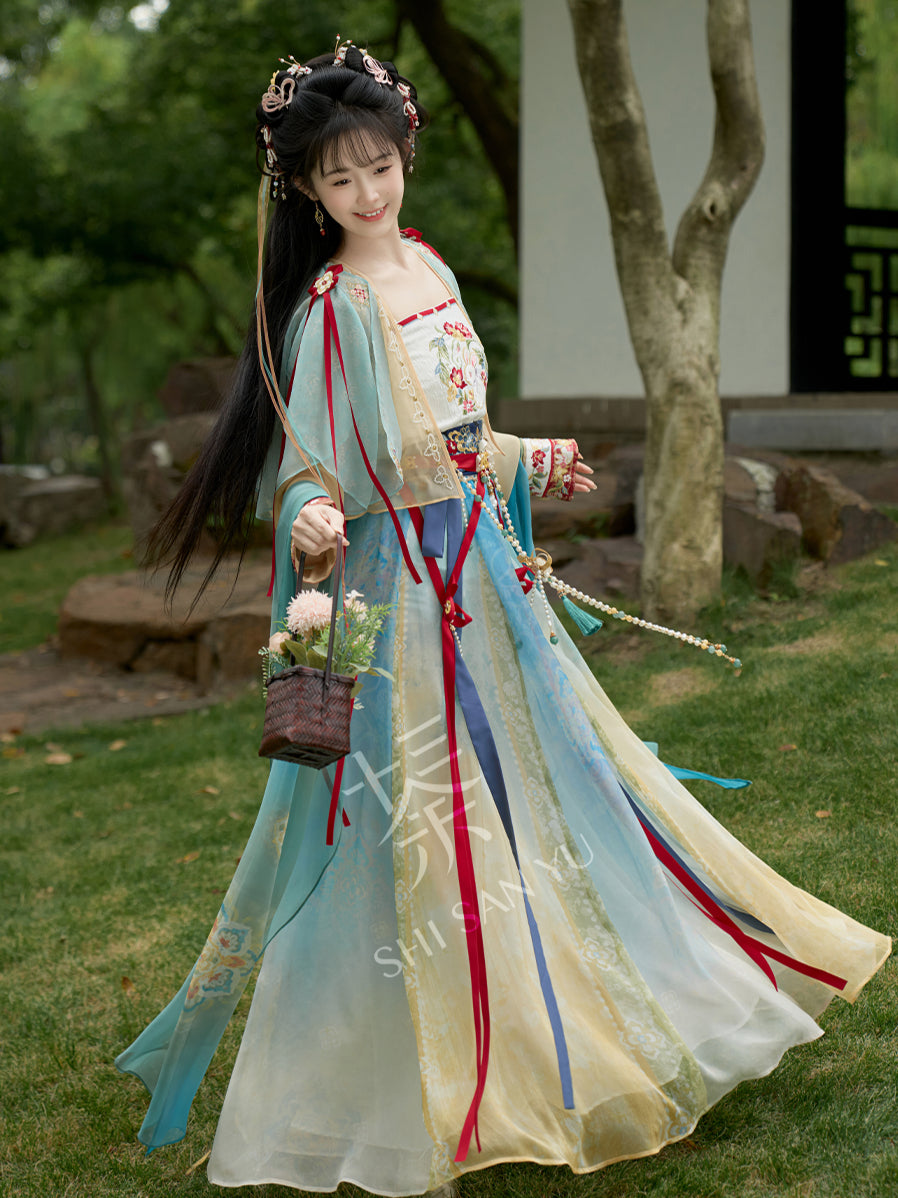 [妙言星河-《永夜星河》联名] COLLABORATION HANFU SET