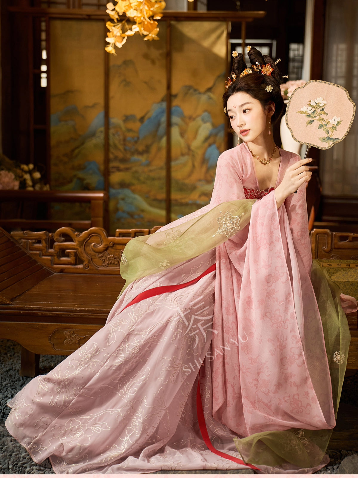 NIGHTFALL BLOOM MODERN HANFU