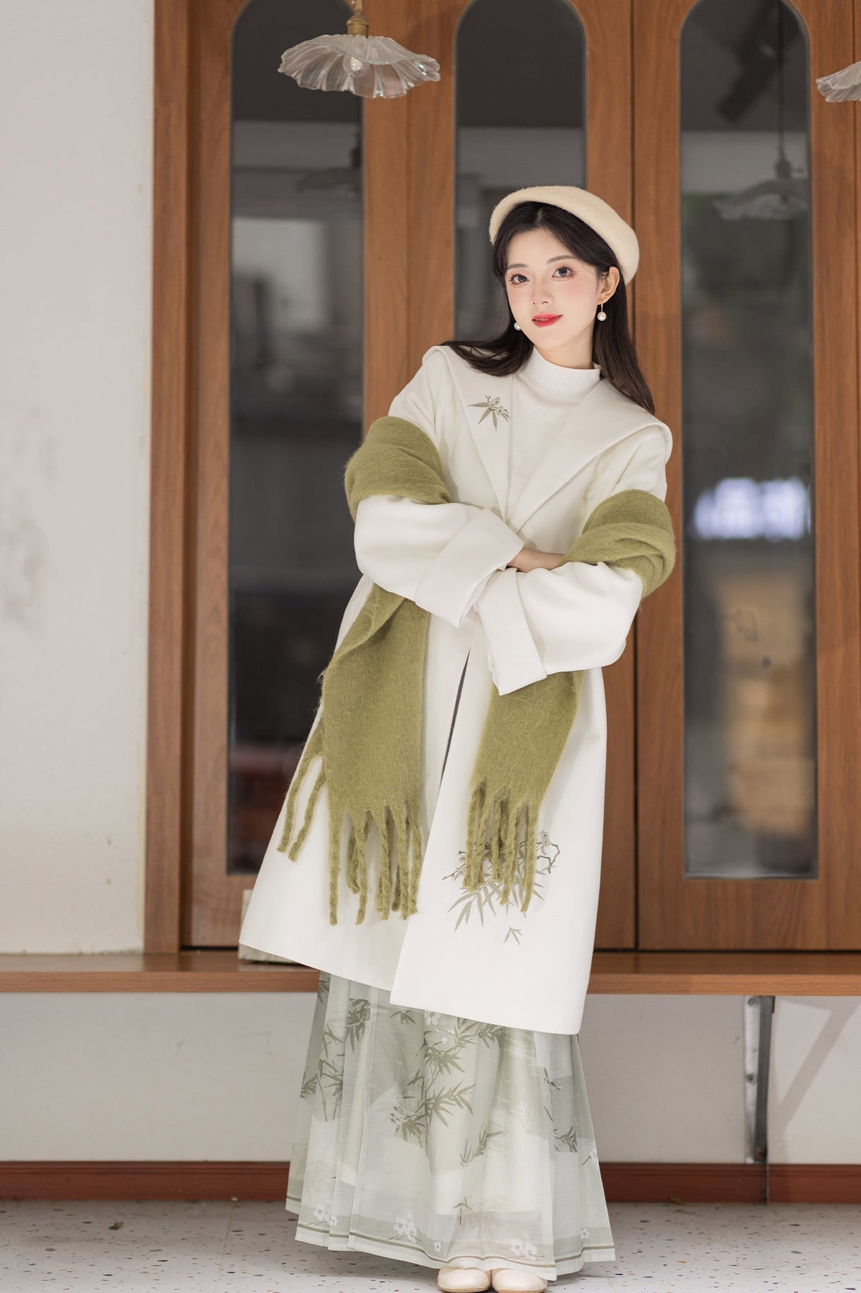 "竹墨清影" Modern Hanfu Set