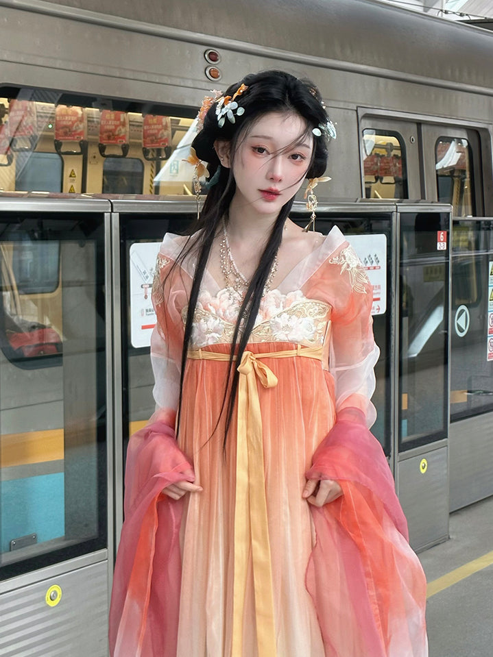 “凤隐” Jin Dynasty Hanfu Set