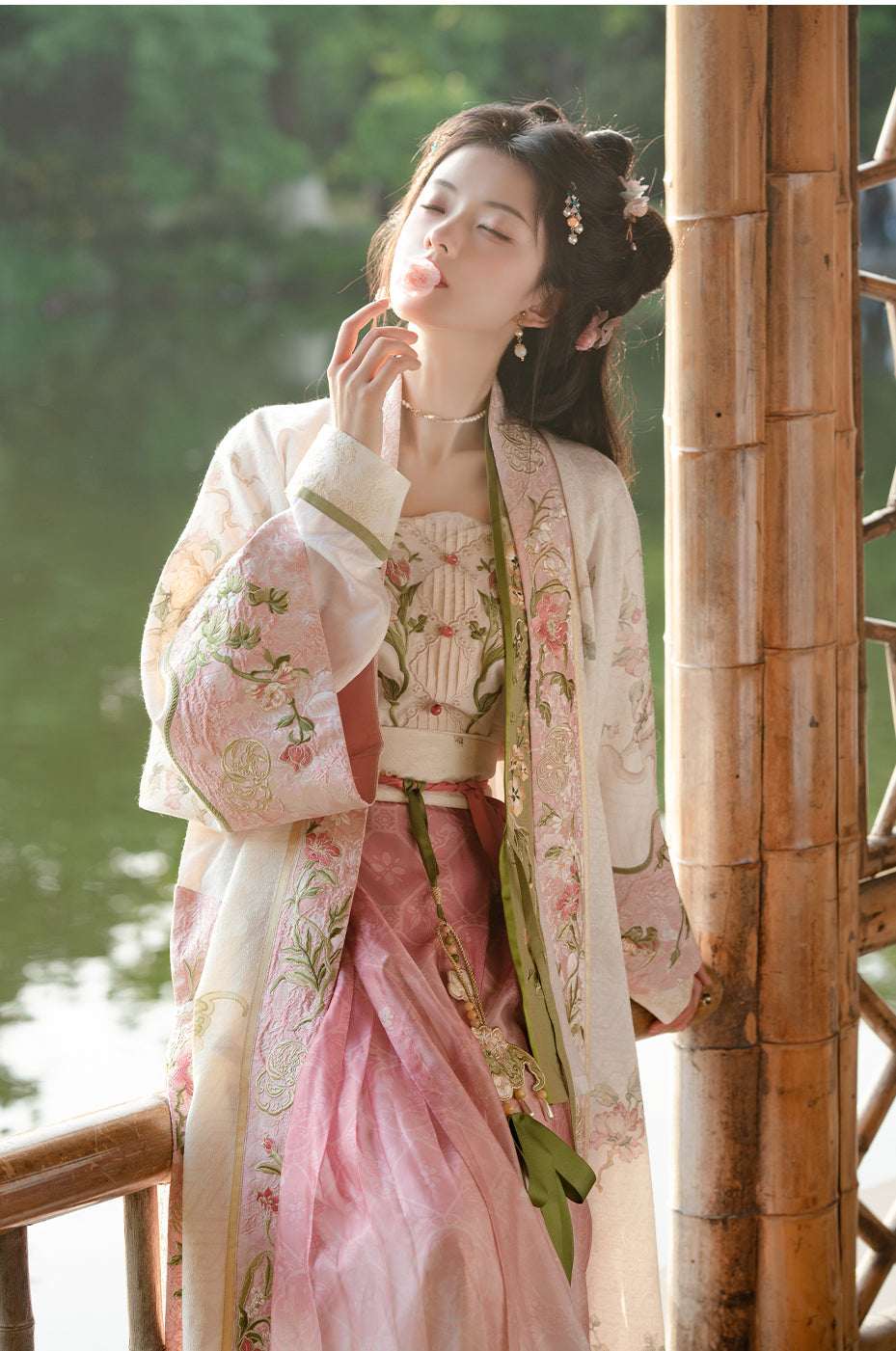 "花锦宣城"Song-Dynasty Hanfu Set