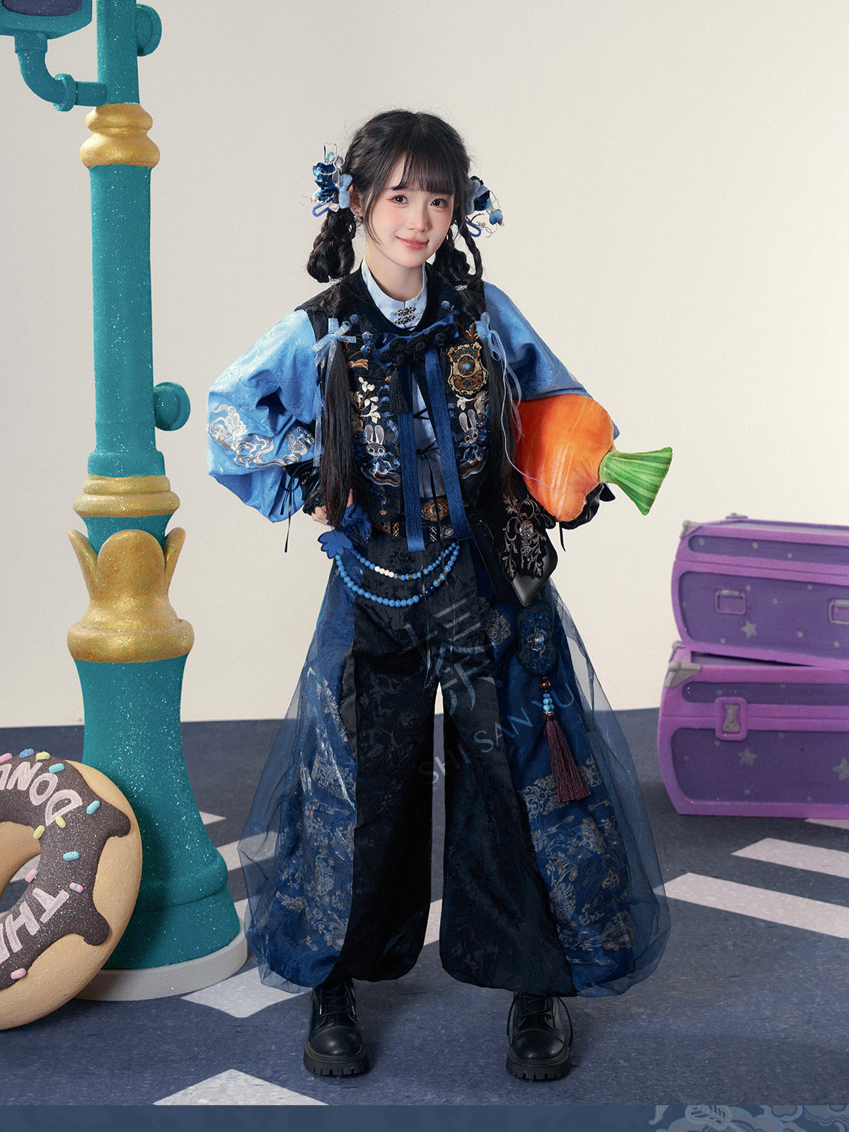 [朱迪-临风捕梦] JUDY "DREAMCATCHER IN THE WIND"  MODERN HANFU SET