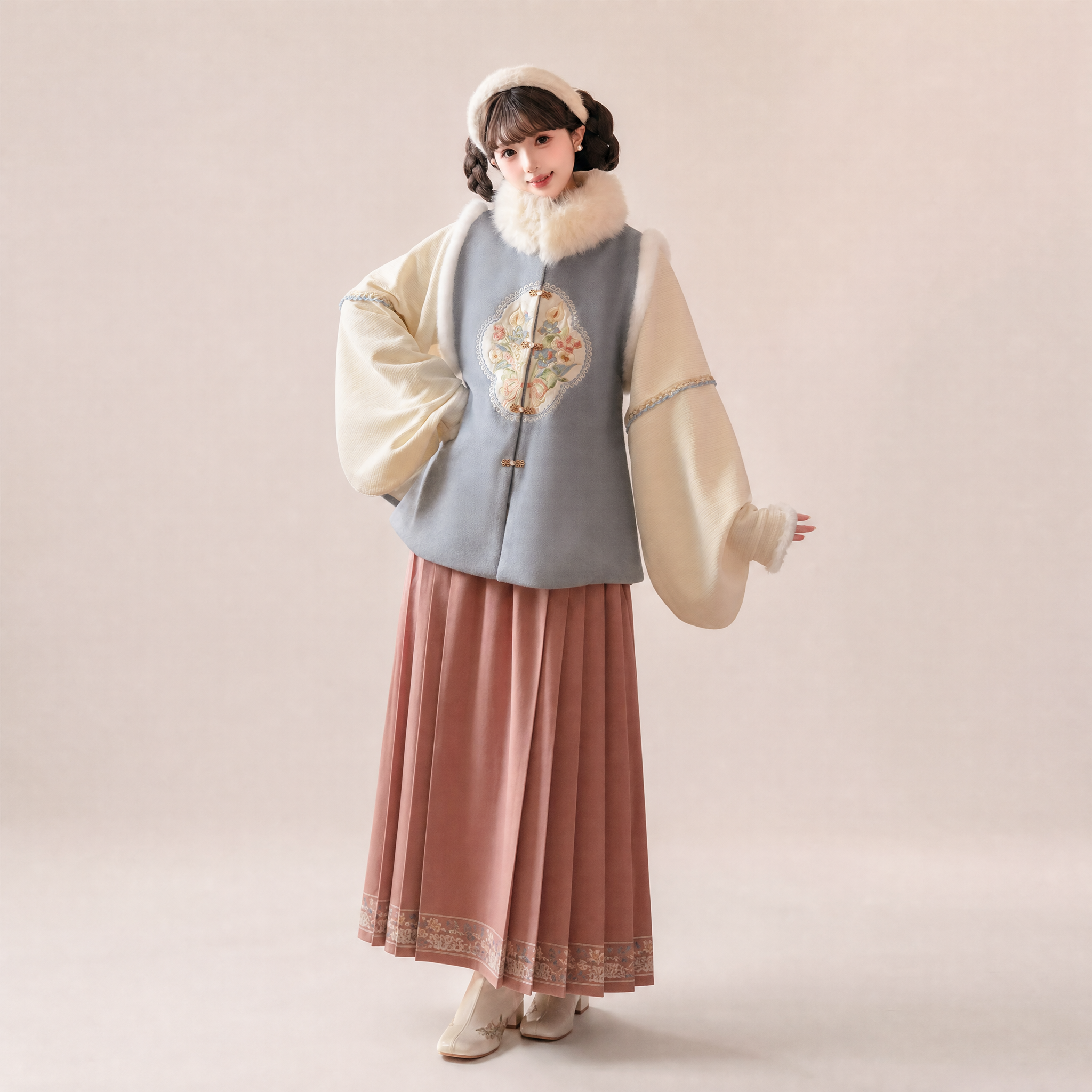 御冬心事 Winter Charm Hanfu Set