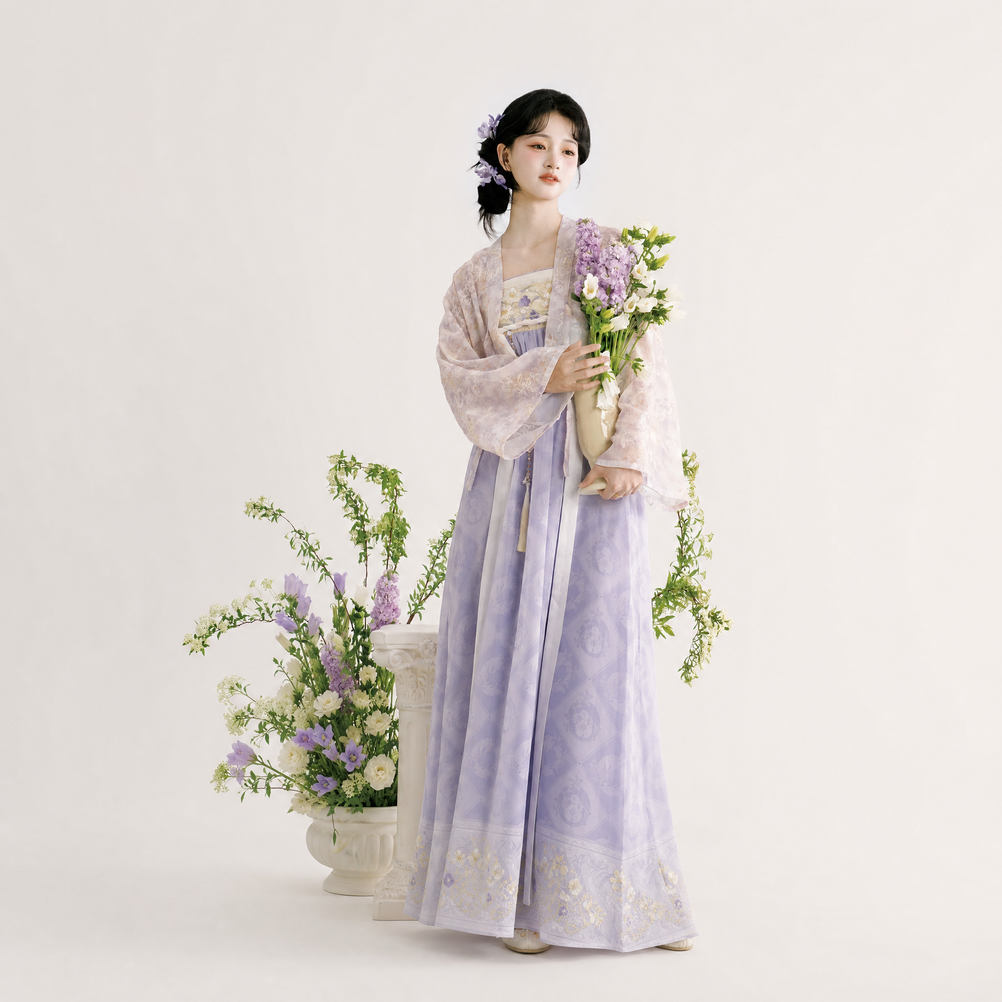 雨梦熏衣 Wisteria Moon Set