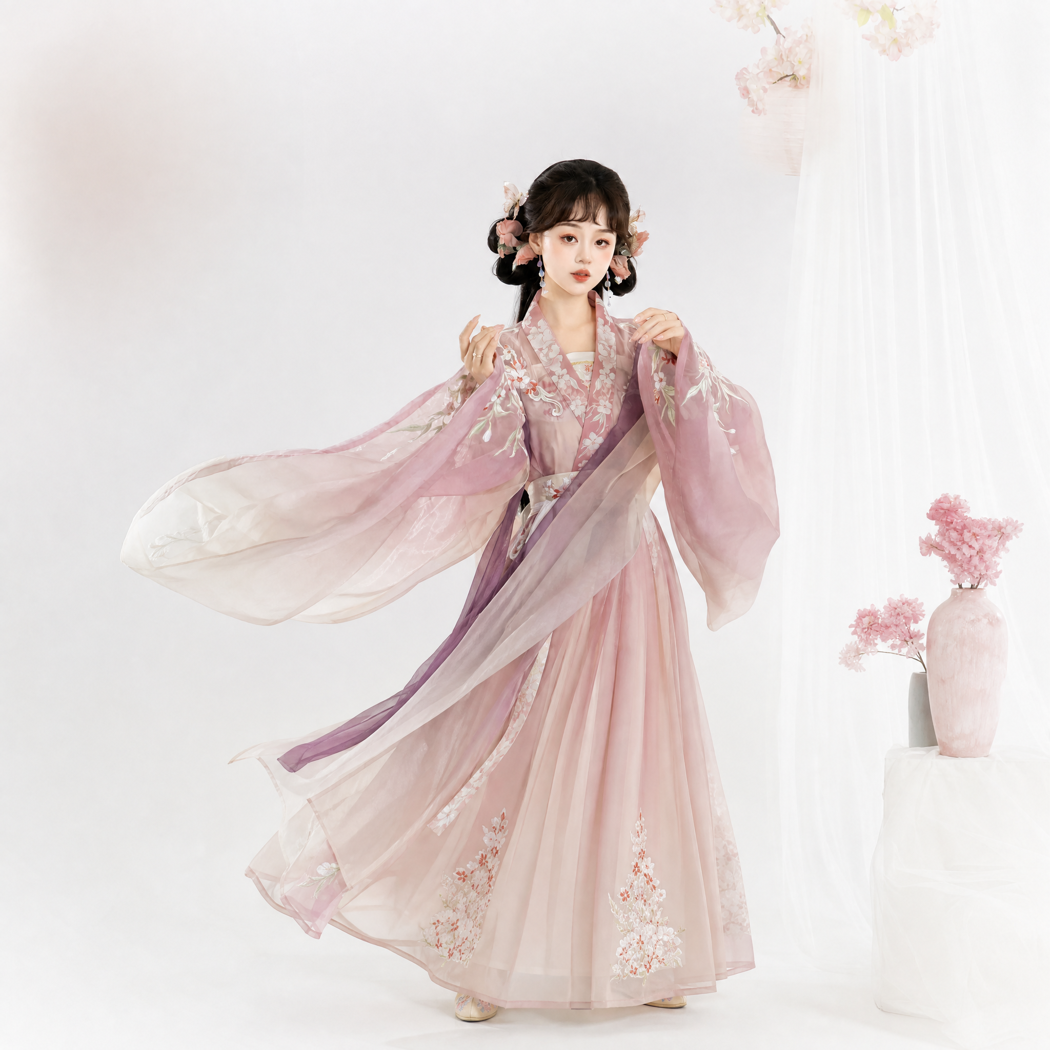花鸢月 Flower Kite Moon Dress Set