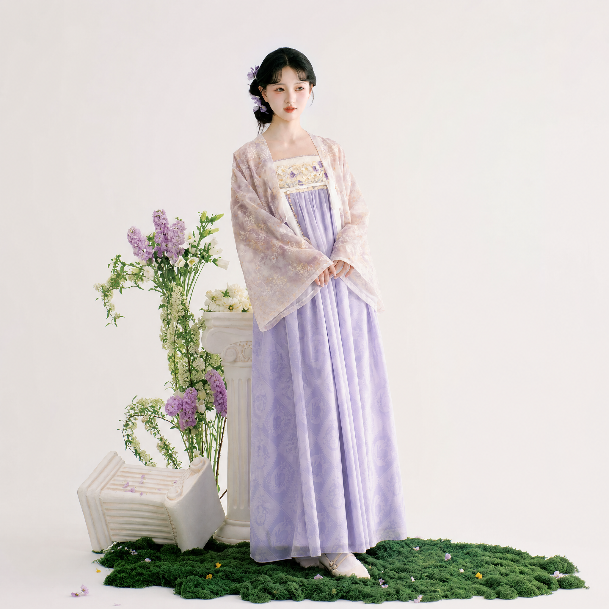 雨梦熏衣 Wisteria Moon Set