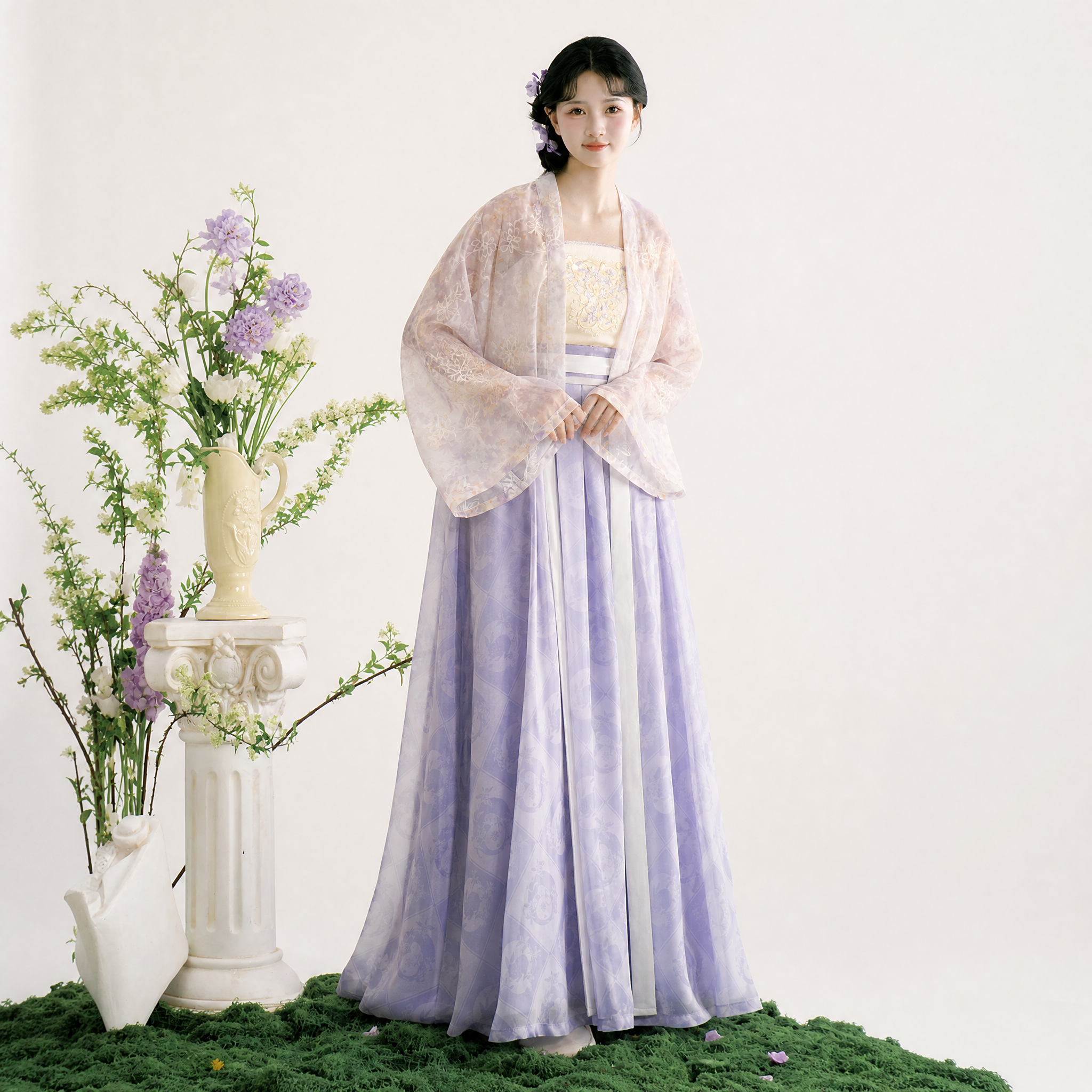 雨梦熏衣 Wisteria Moon Set