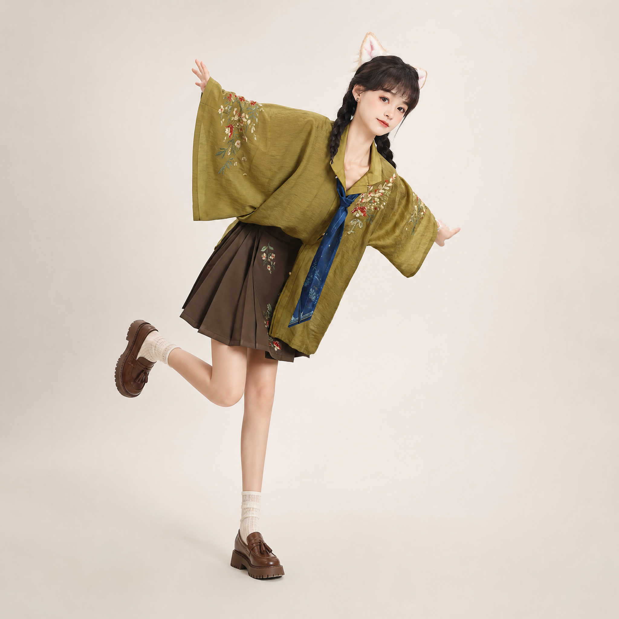 好事多蘑 Mushroom Button Hanfu Set