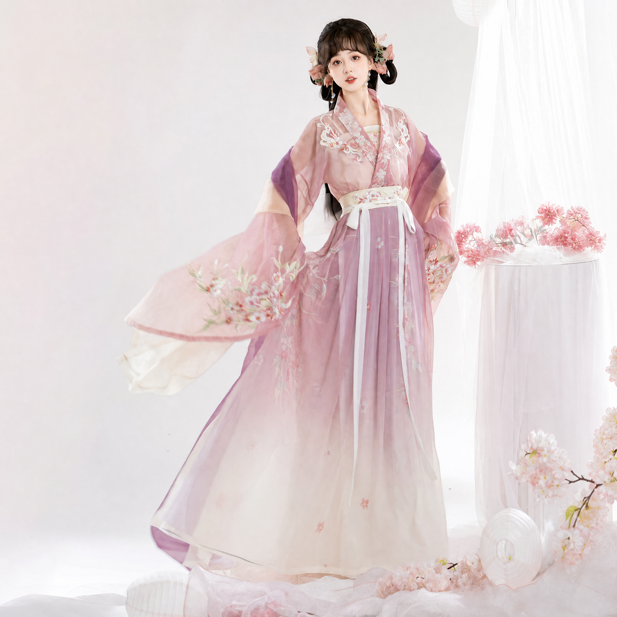 花鸢月 Flower Kite Moon Dress Set