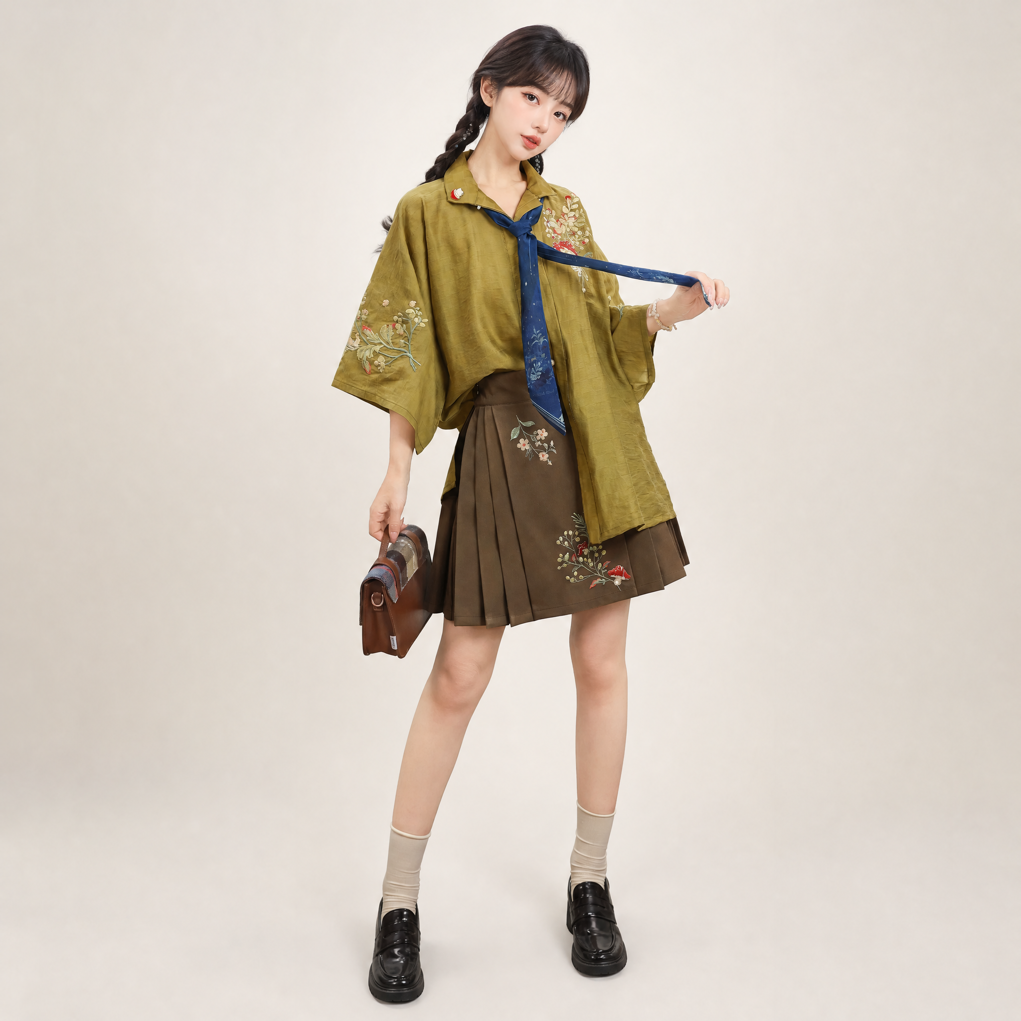 好事多蘑 Mushroom Button Hanfu Set