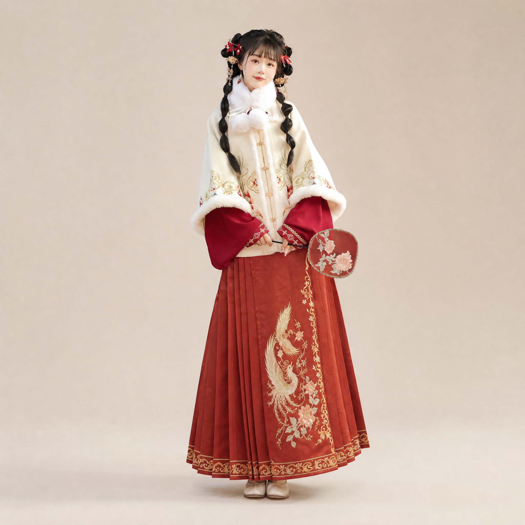 岁岁年年 Phoenix Brocade Mamian Set