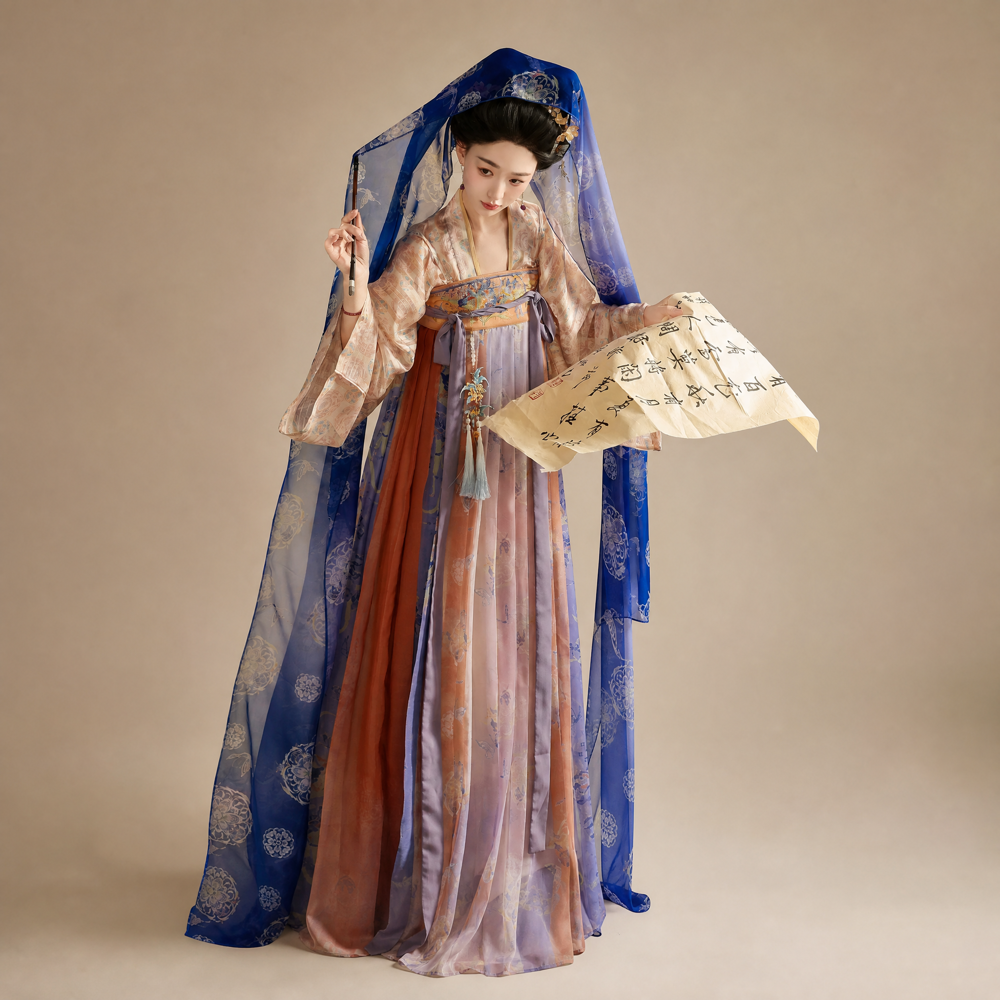 盛唐绮梦 Suru Huashang Tang-Style Brocade Set