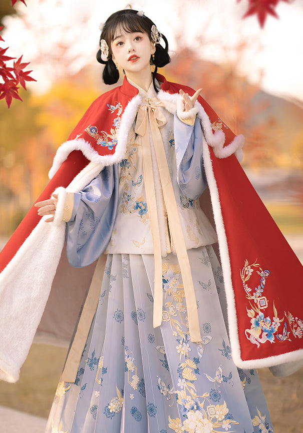 "芙蕖"Ming-Dynasty Hanfu Set