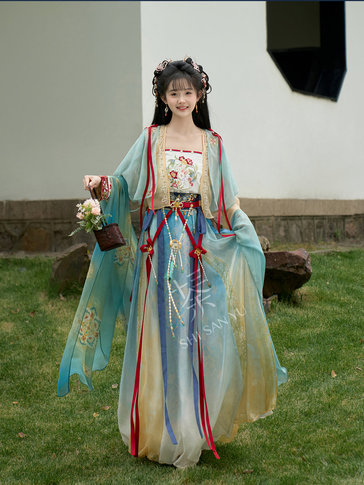 [妙言星河-《永夜星河》联名] COLLABORATION HANFU SET