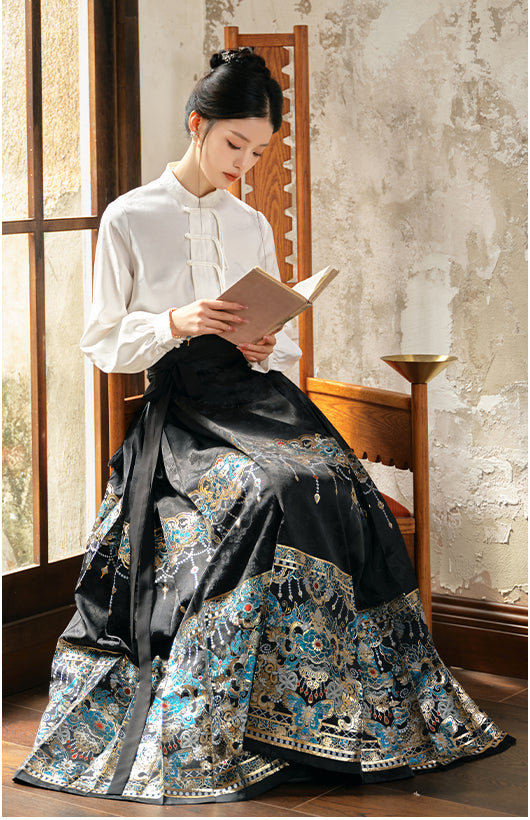 "华烛点翠"Modern Hanfu Set