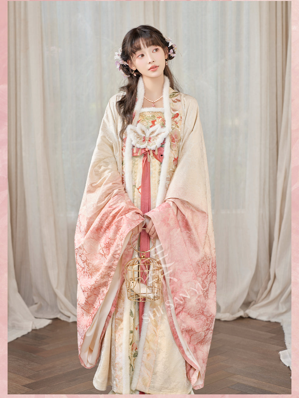 [茶马一梦] TEA HORSE DREAM WINTER LARGE SLEEVE HANFU SET