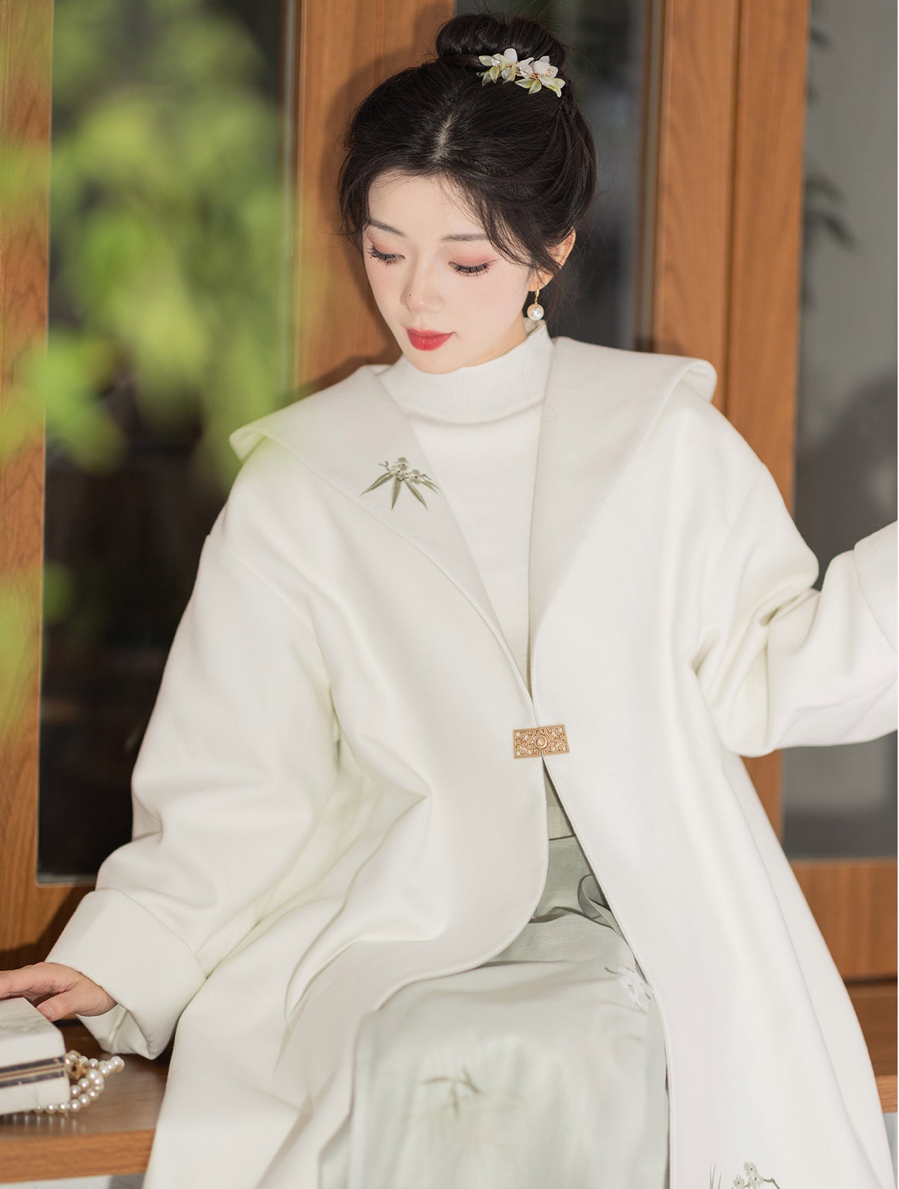 "竹墨清影" Modern Hanfu Set