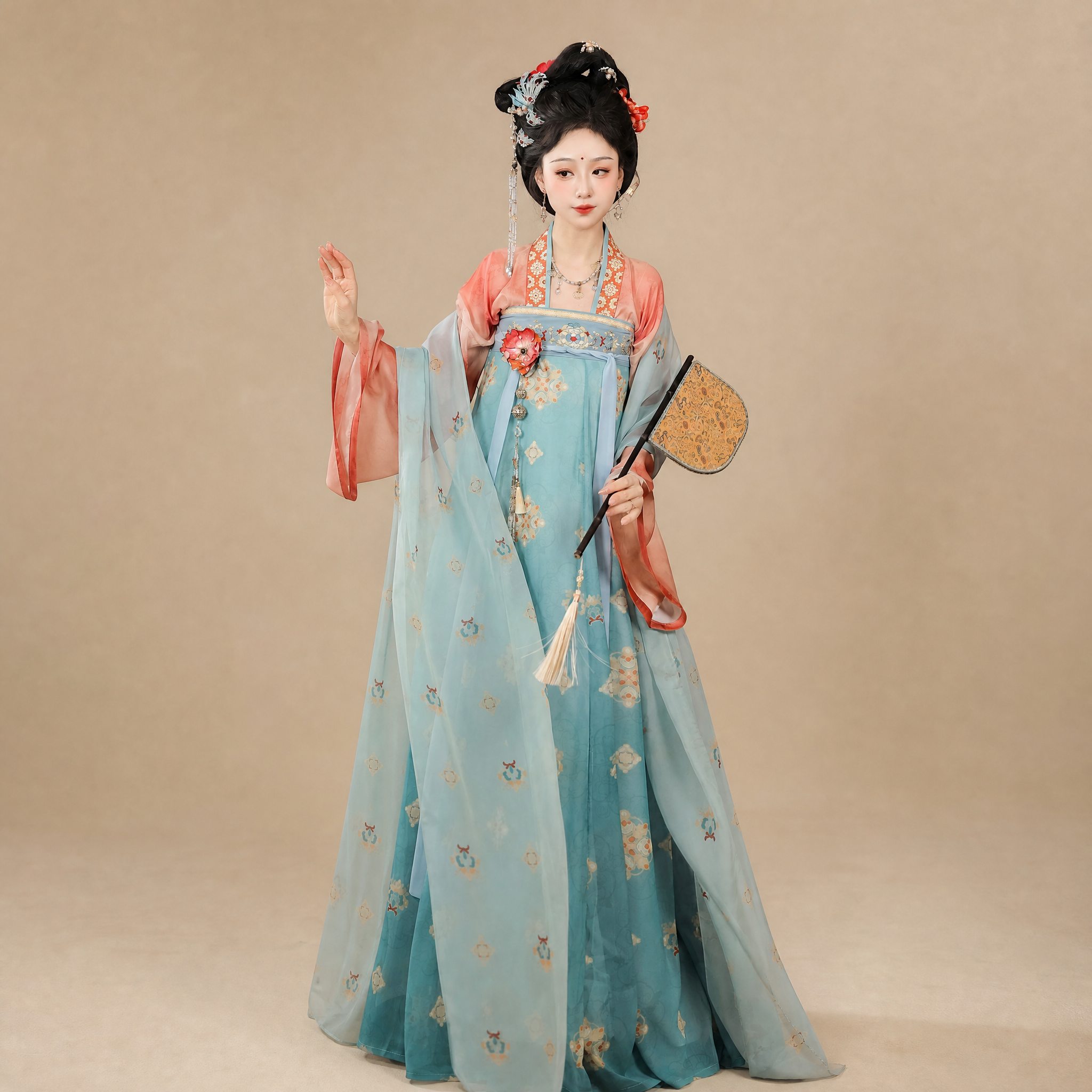 芳华国色 Tang-Style Qixiong Set