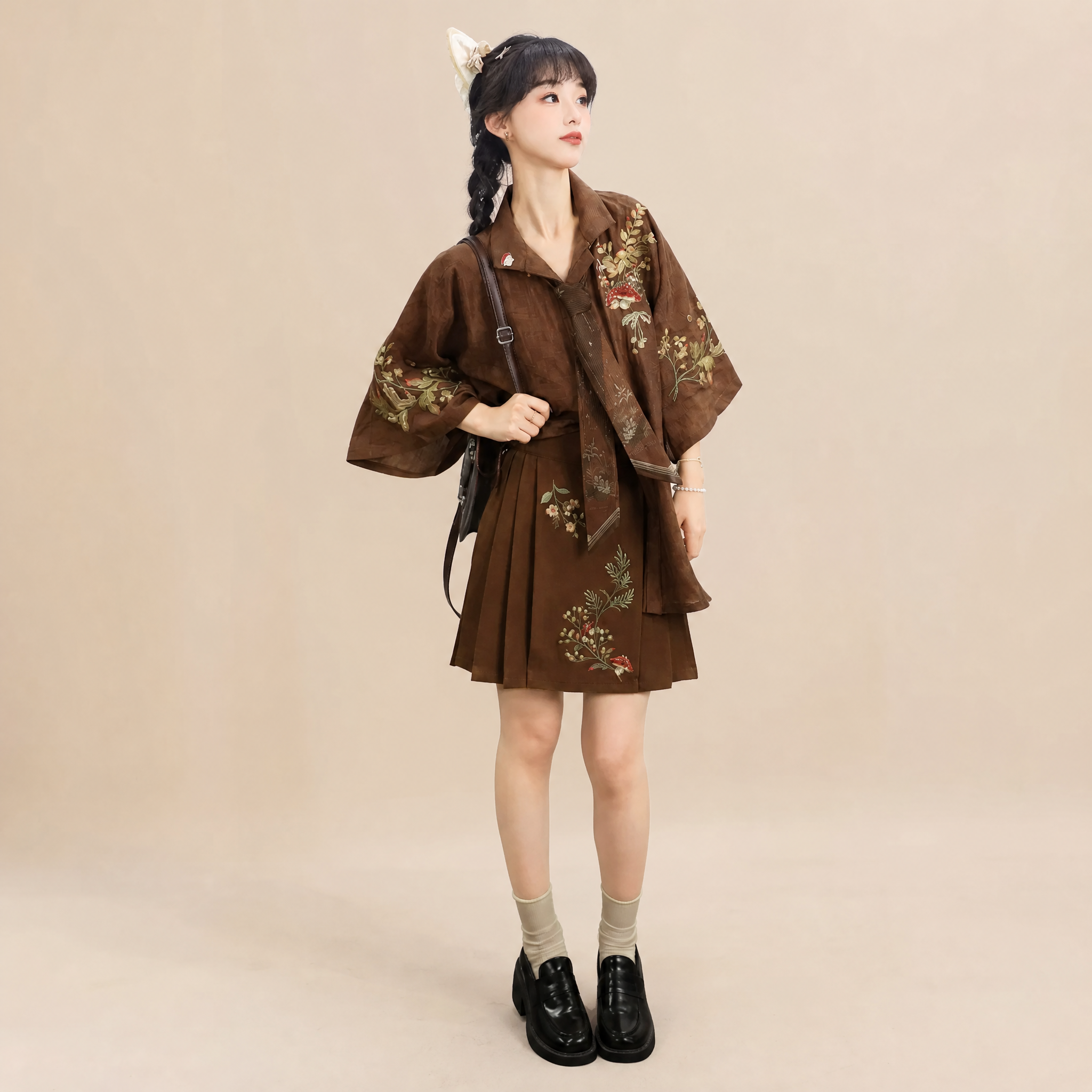 好事多蘑 Mushroom Button Hanfu Set