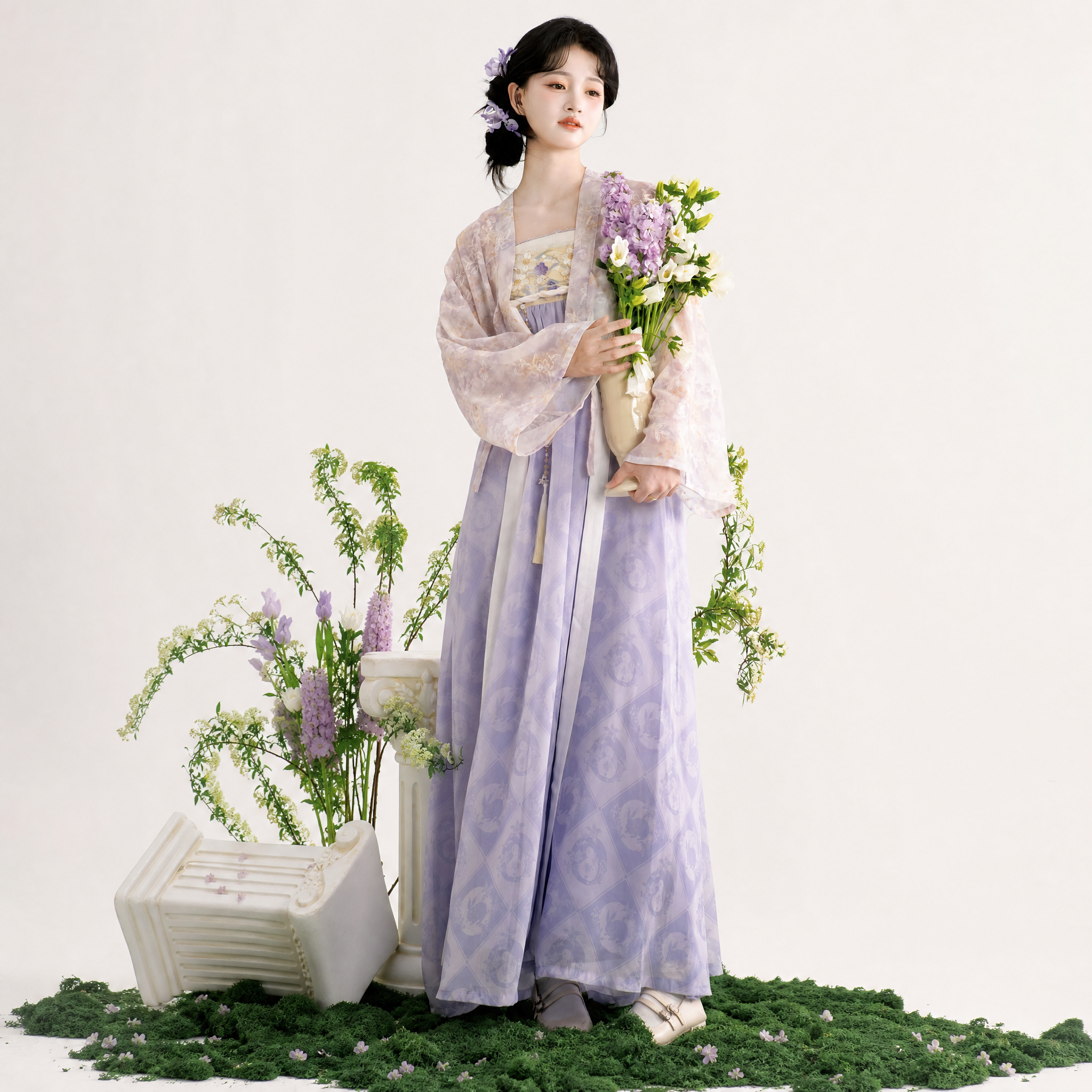 雨梦熏衣 Wisteria Moon Set