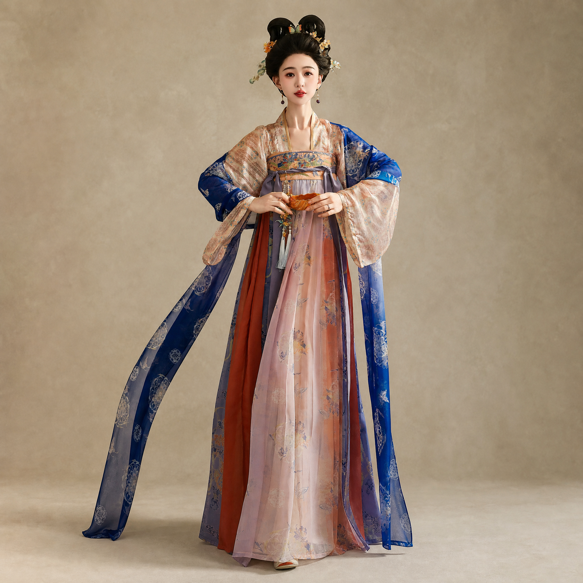 盛唐绮梦 Suru Huashang Tang-Style Brocade Set