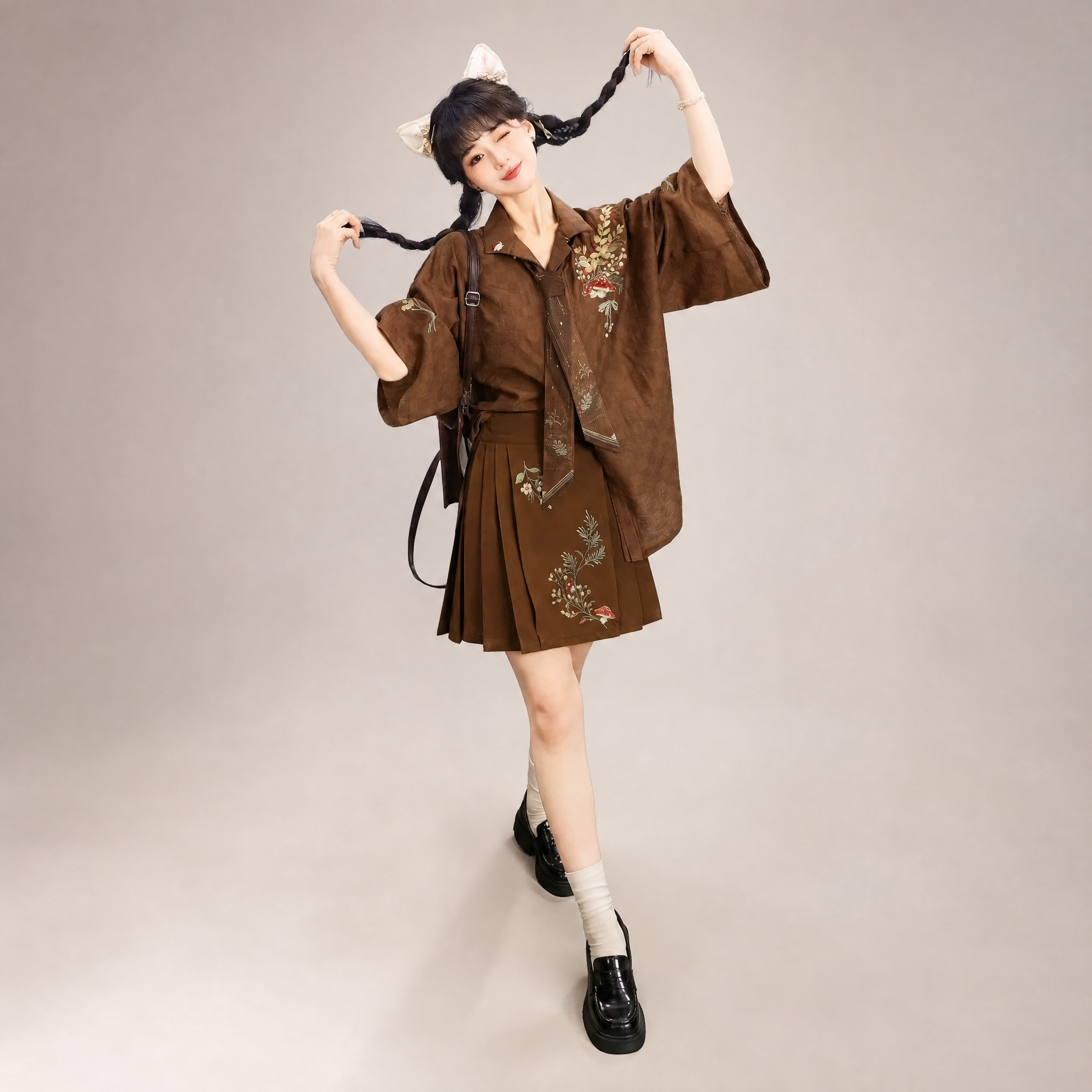 好事多蘑 Mushroom Button Hanfu Set