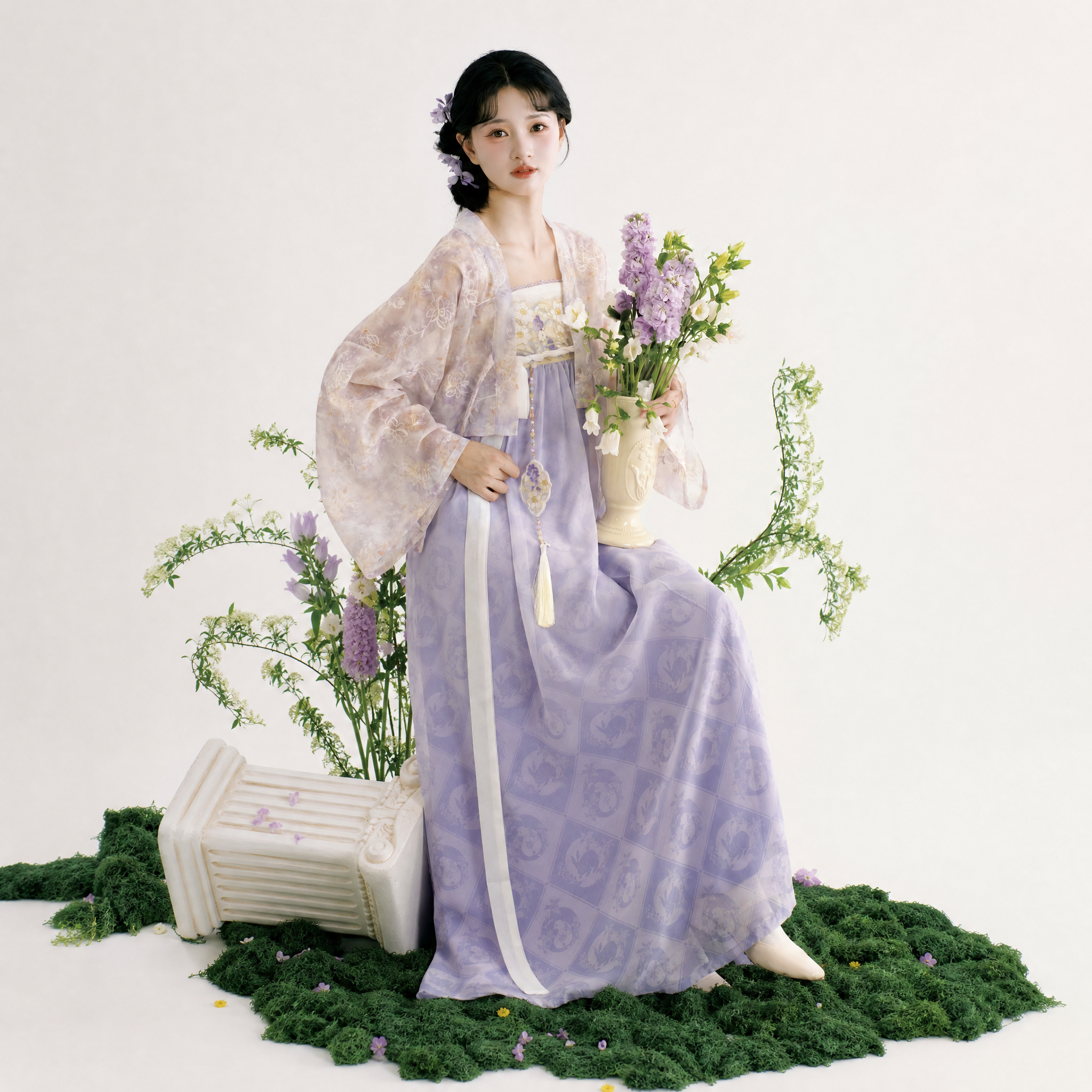 雨梦熏衣 Wisteria Moon Set