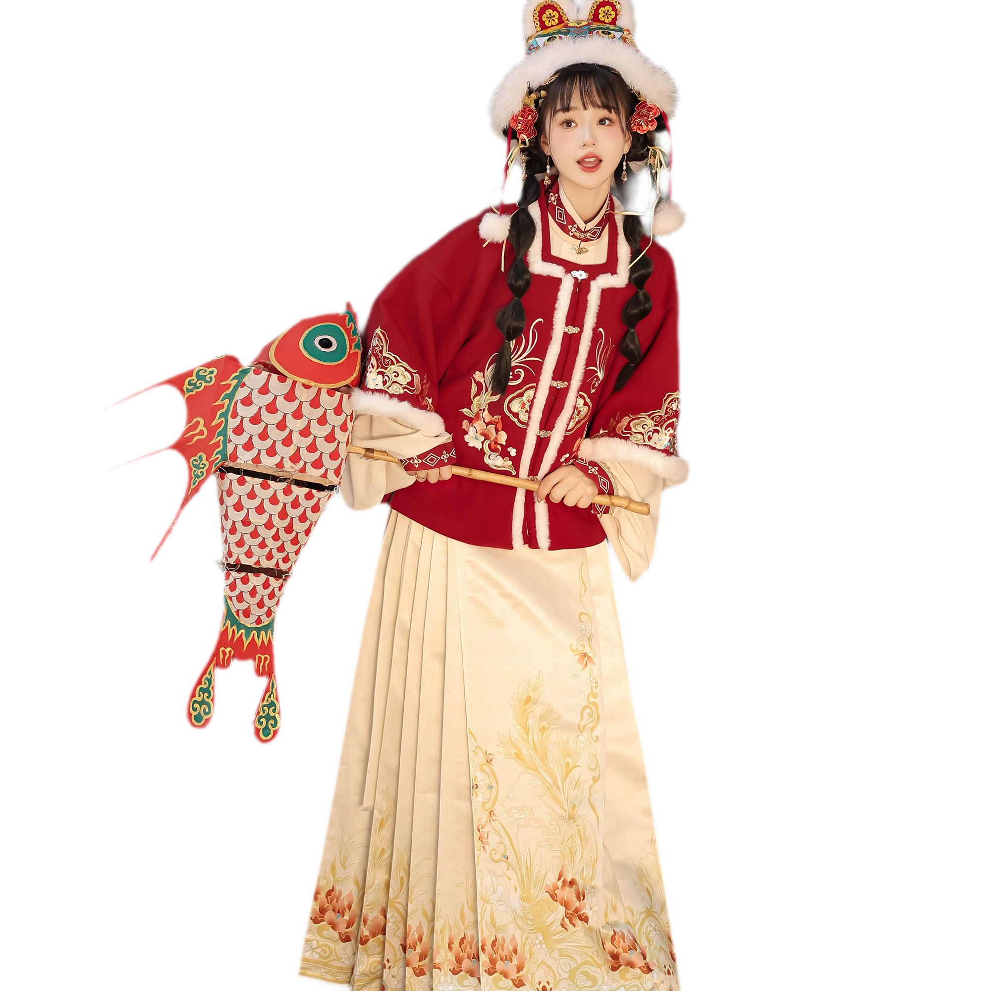 岁岁年年 Phoenix Brocade Mamian Set