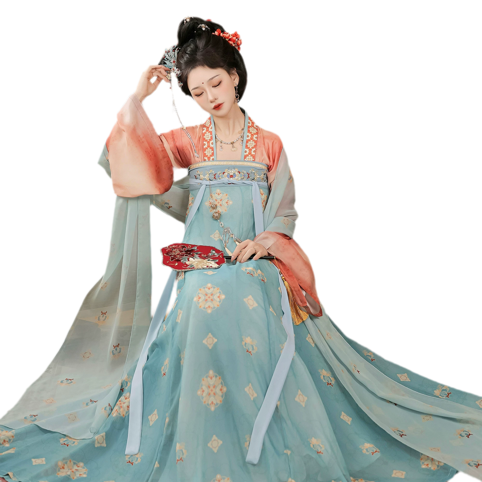 芳华国色 Tang-Style Qixiong Set