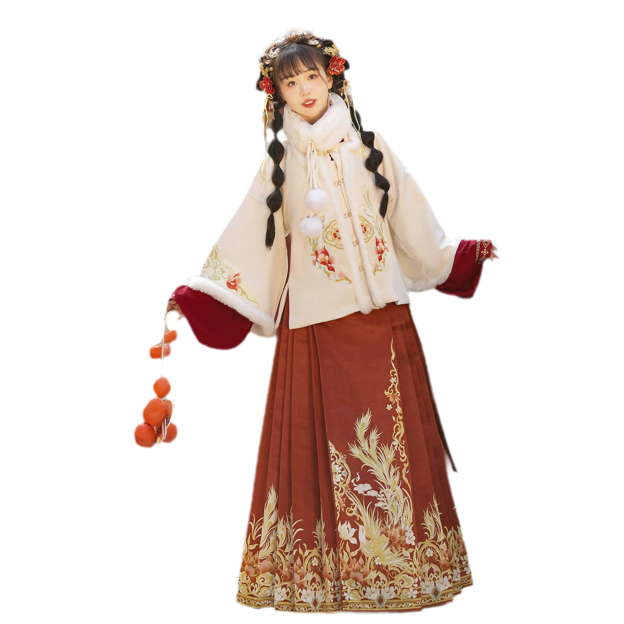 岁岁年年 Phoenix Brocade Mamian Set